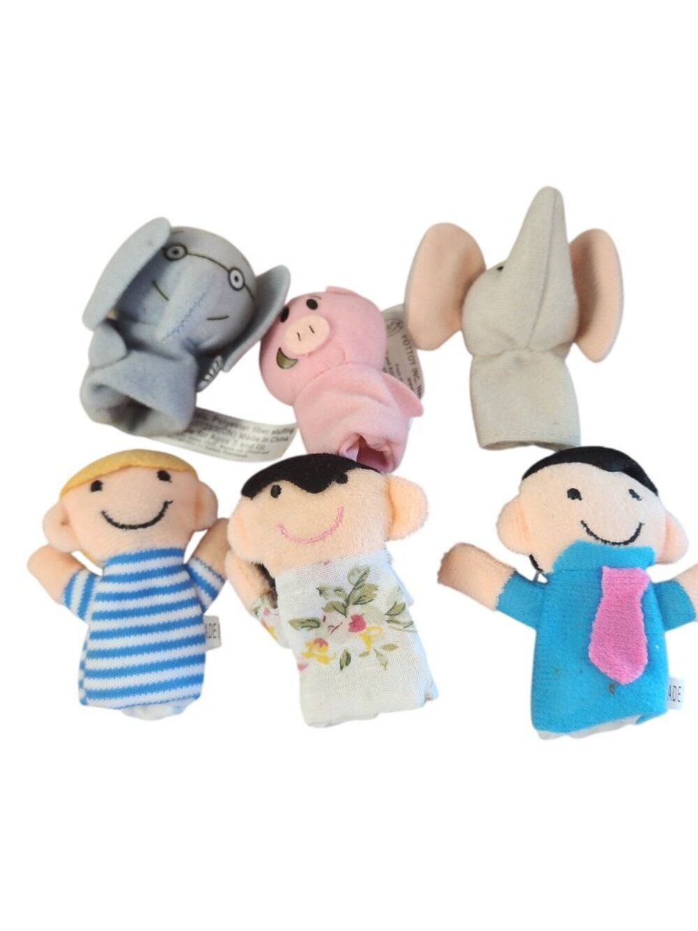 Family Finger Puppets for Toddlers 1-3 Animal Finger Puppets Storytime Playtime